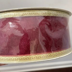 Christmas wired ribbon